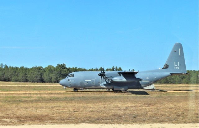 September 2023 C-130 Hercules operations at Fort McCoy