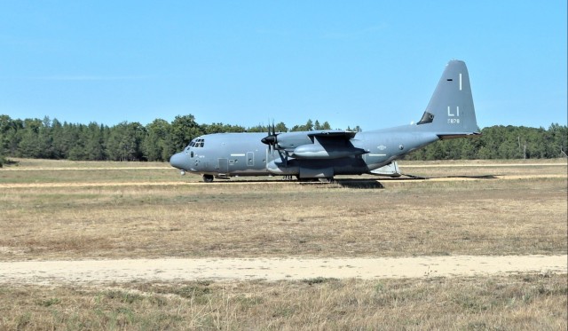 September 2023 C-130 Hercules operations at Fort McCoy