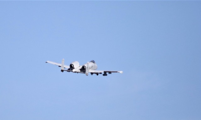 Air Force A-10s hold September 2023 training at Fort McCoy
