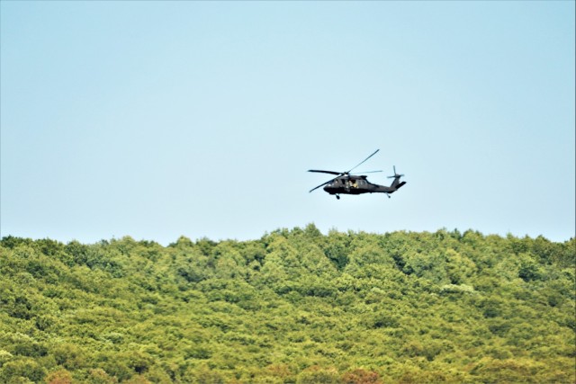 September 2023 UH-60 Black Hawk ops at Fort McCoy