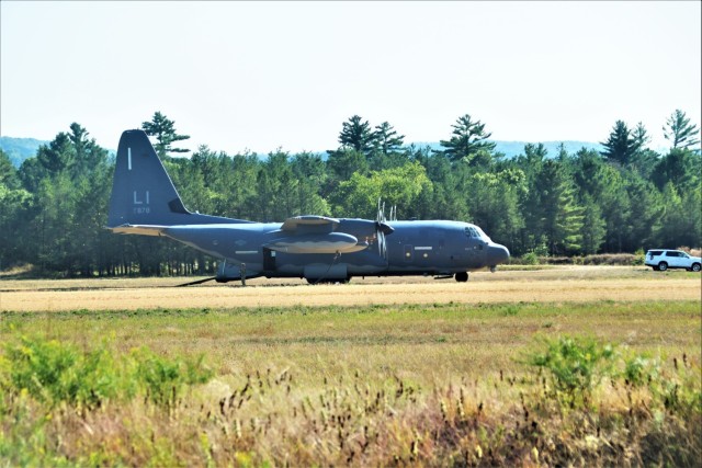 September 2023 C-130 Hercules operations at Fort McCoy