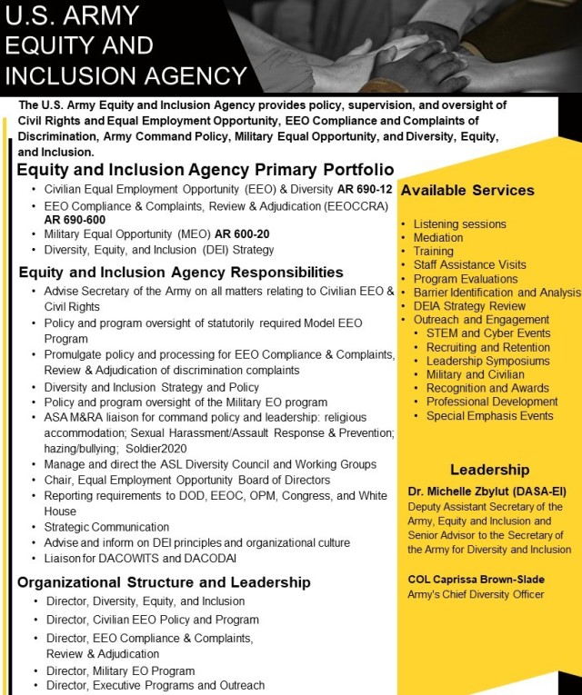 U.S. Army Equity and Inclusion Agency
