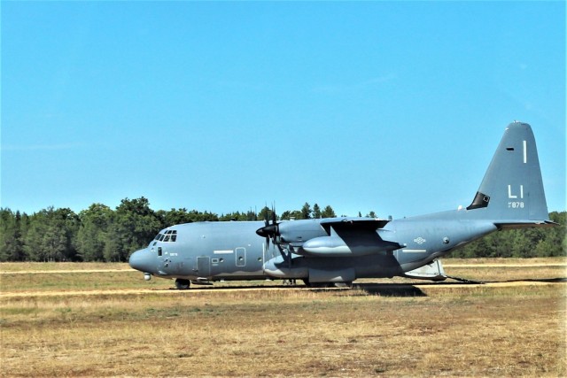 September 2023 C-130 Hercules operations at Fort McCoy