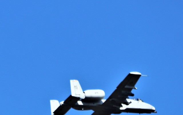 Air Force A-10s hold September 2023 training at Fort McCoy