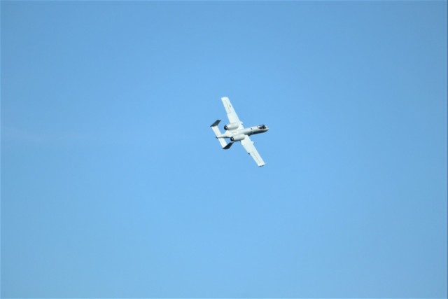 Air Force A-10s hold September 2023 training at Fort McCoy