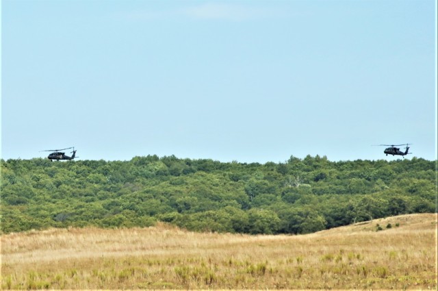 September 2023 UH-60 Black Hawk ops at Fort McCoy