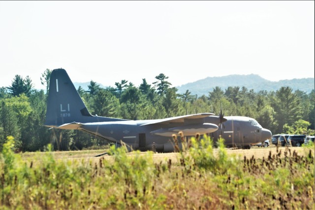 September 2023 C-130 Hercules operations at Fort McCoy