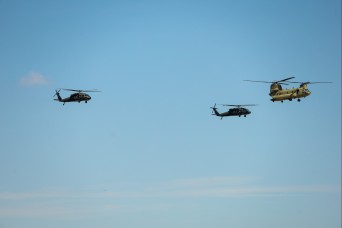 1st “Air Cav” Takes to the Skies Over Texas Motor Speedway