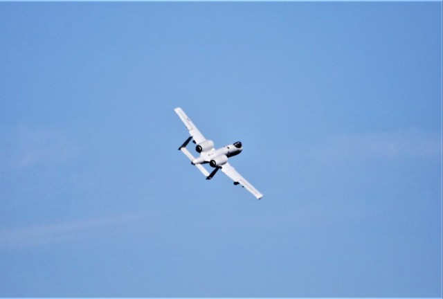 Air Force A-10s hold September 2023 training at Fort McCoy