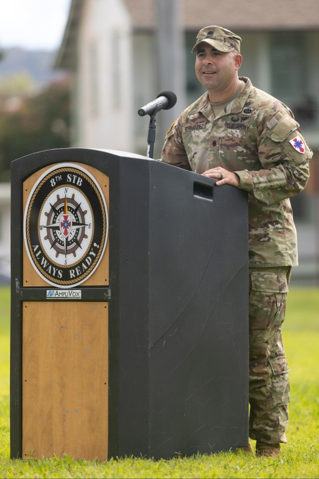 8th Special Troops Battalion Change of Responsibility