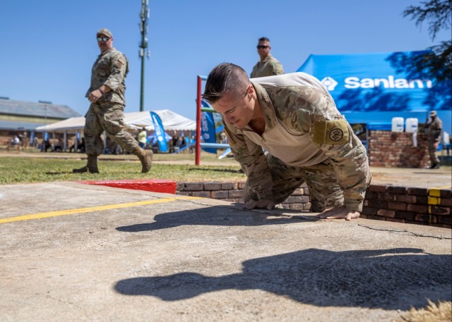 New York National Guard compete at South African National Defence Force Military Skills Competition