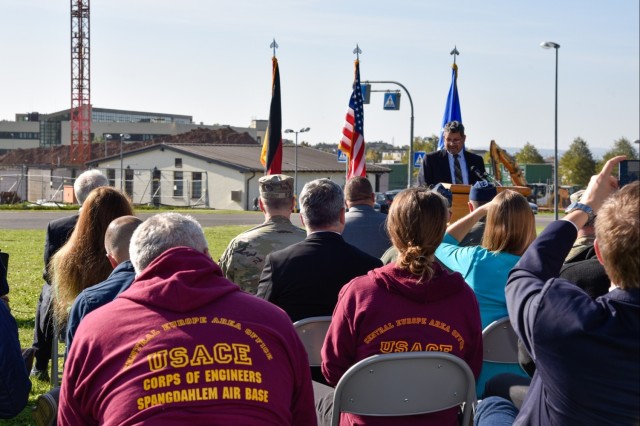 Partners celebrate construction of new Spangdahlem Elementary School in Germany