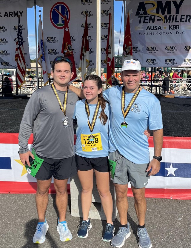 For the Highley family, the Army Ten-Miler is a family affair.