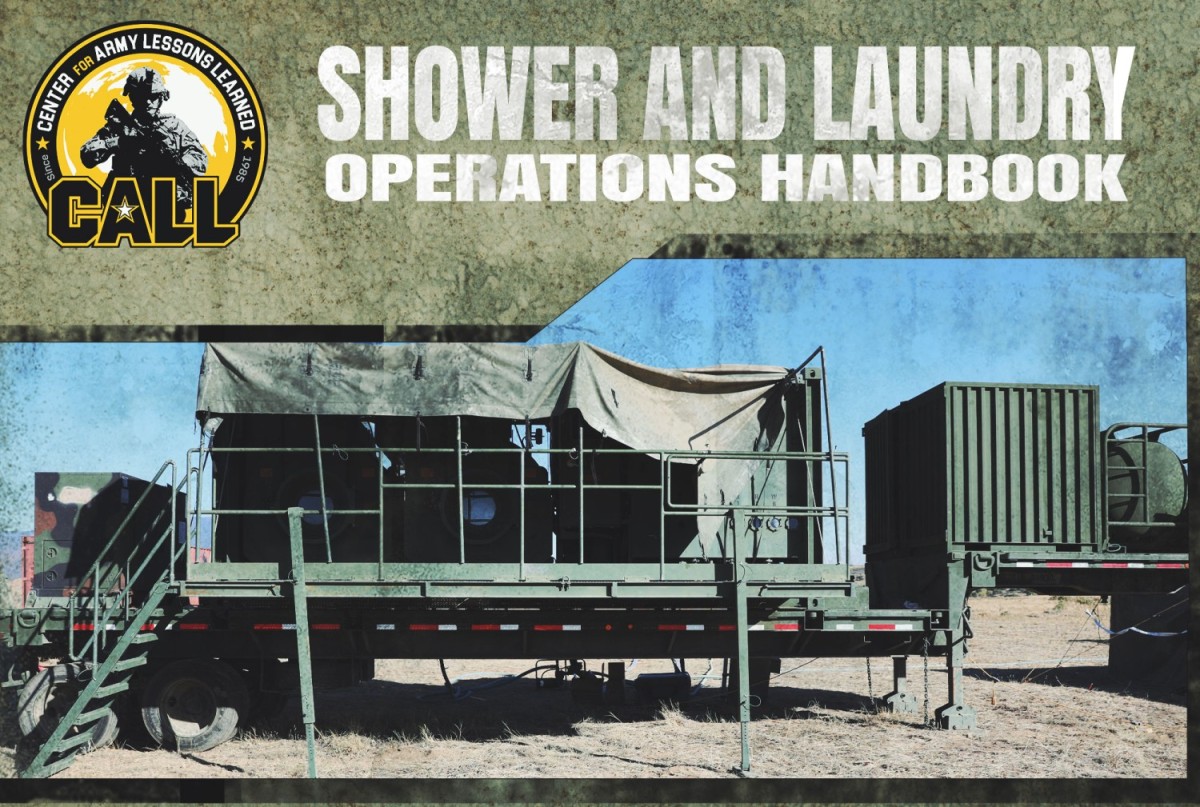 Shower and Laundry Operations Handbook Article The United States Army