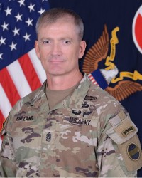 Command Sgt. Maj. TJ Holland