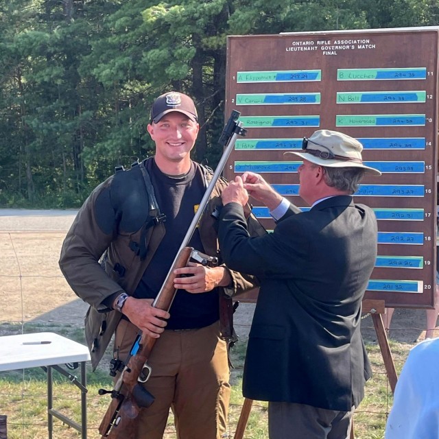 U.S. Army Specialist Wins Prestigious Canadian Rifle Match