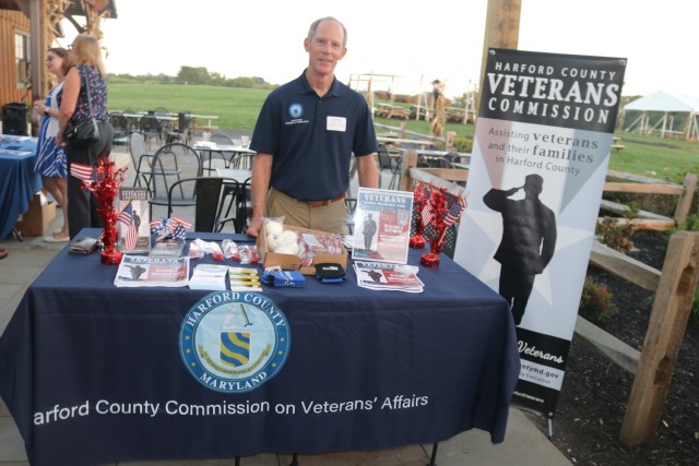 Harford County Commission on Veterans&#39; Affairs  information booth