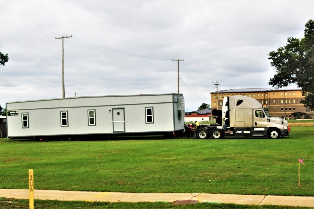 Construction of a third $28.08 million, four-story, 60,000-square-foot barracks begins at Fort McCoy
