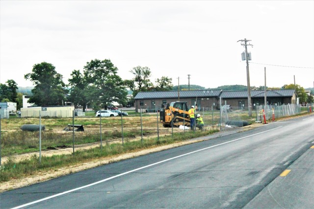Construction of a third $28.08 million, four-story, 60,000-square-foot barracks begins at Fort McCoy