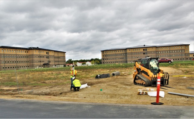 Construction of a third $28.08 million, four-story, 60,000-square-foot barracks begins at Fort McCoy