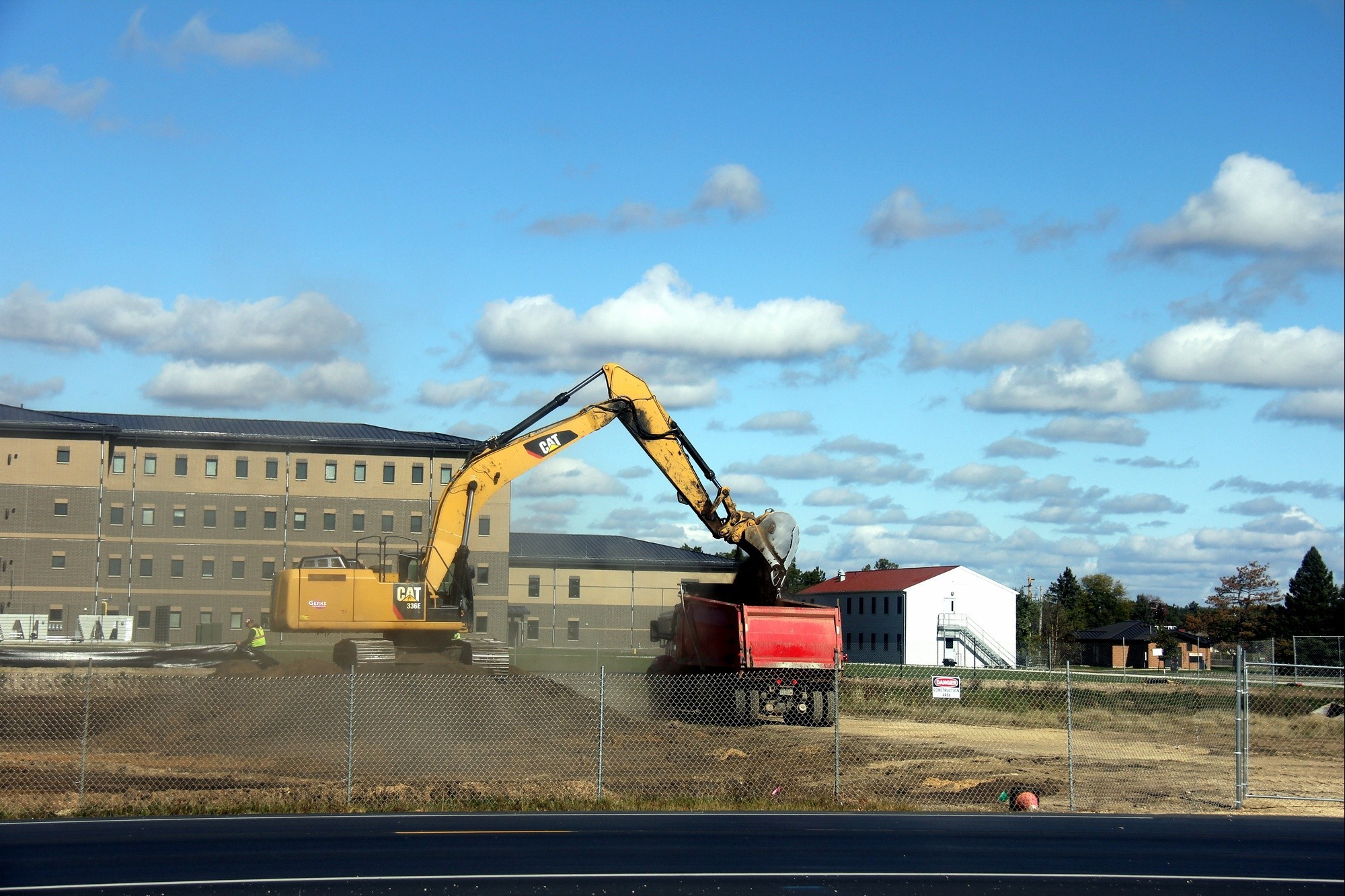 Infrastructure, excavation work underway for construction of third $28. ...