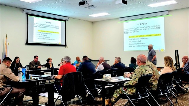 Fort McCoy&#39;s Installation Emergency Operations Center in action