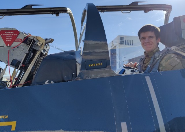 Dillon Snyder, an electrical engineer based at DEVCOM AvMC’s Fort Eustis location, was selected as the first Army engineer to attend a one-year program at the National Test Pilot School in Mojave, California.