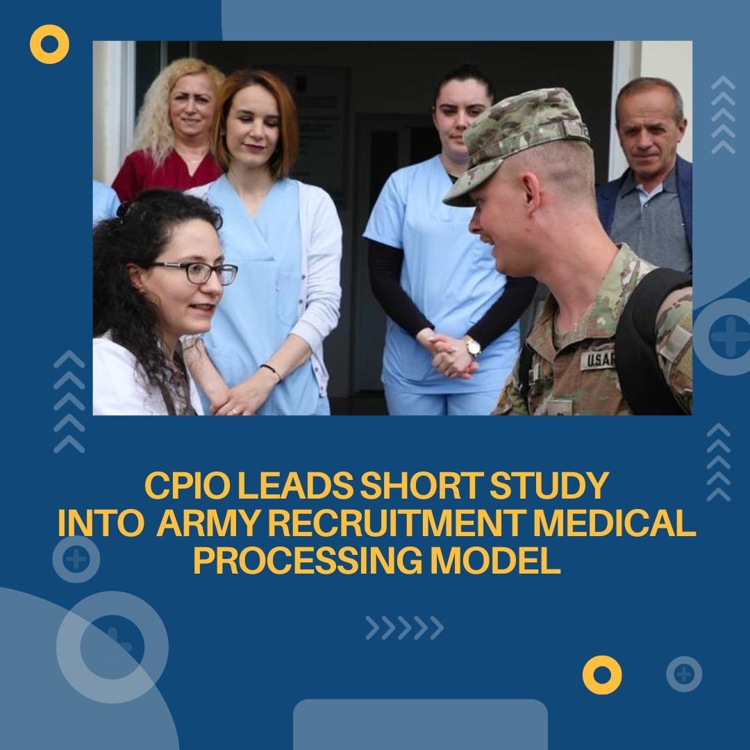 The Army Continuous Process Improvement Office (CPIO) Leads Short 