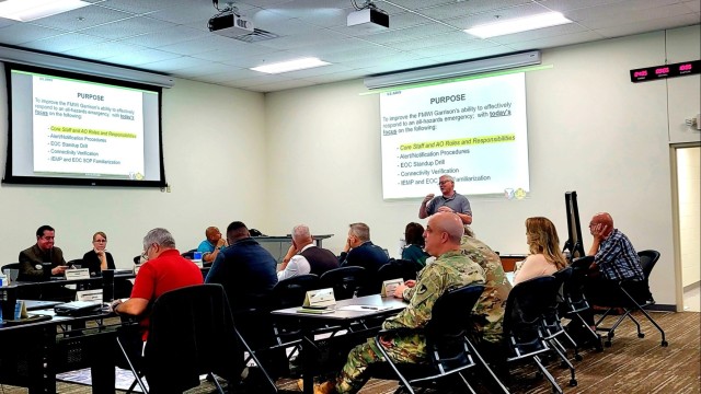 Fort McCoy&#39;s Installation Emergency Operations Center in action