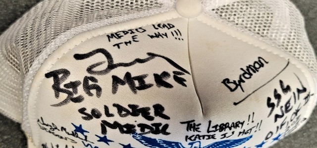 Fort McCoy ArtiFACT: OIF time capsule ball cap