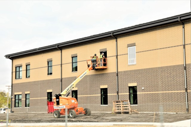 Construction operations of $11.96 million transient training brigade headquarters at Fort McCoy