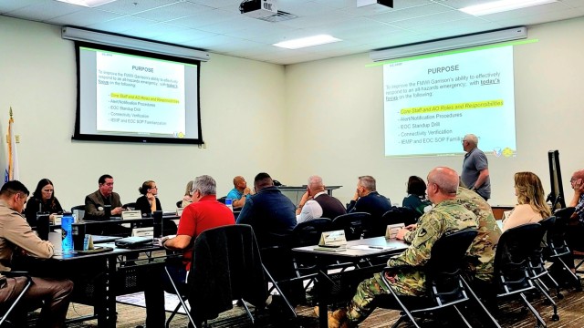 Fort McCoy&#39;s Installation Emergency Operations Center in action