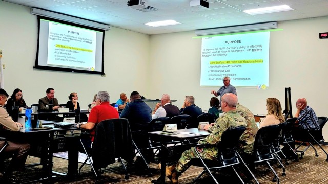 Fort McCoy&#39;s Installation Emergency Operations Center in action