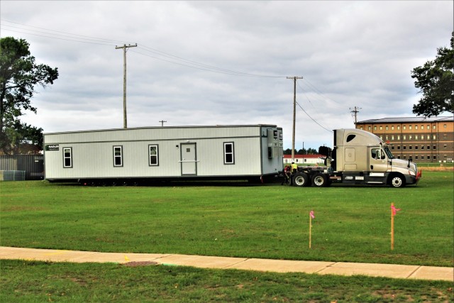 Construction of a third $28.08 million, four-story, 60,000-square-foot barracks begins at Fort McCoy