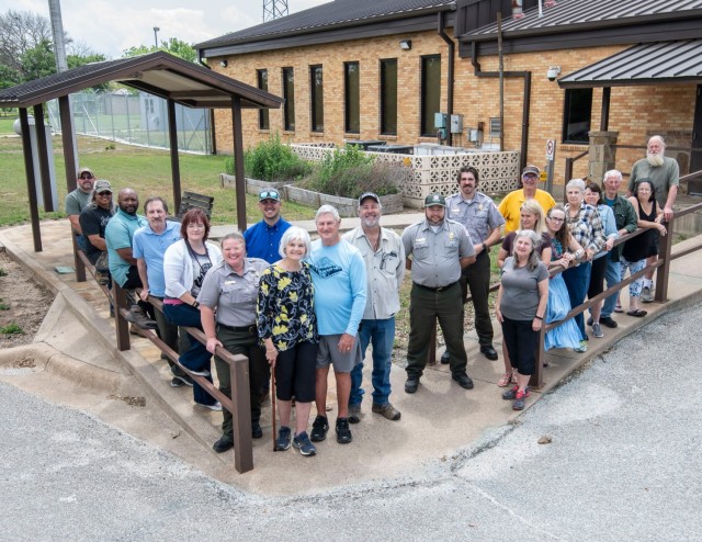 Benbrook Lake staff honor Benbrook Lake volunteers