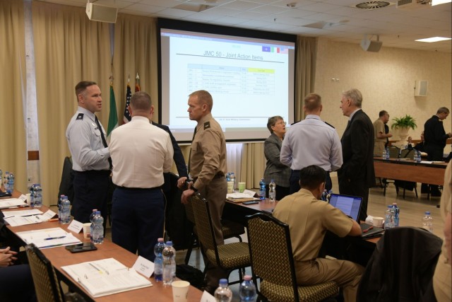 The 50th Joint Military Commission, Oct. 20, 2023