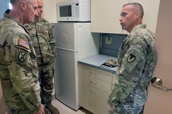 Soldiers at Fort Detrick are getting new furniture and facilities in the first phase of planned upgrades to their barracks. The project kicked off in O...