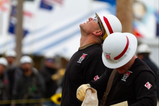 The 249th Engineer Battalion participates in the 2023 International Lineman&#39;s Rodeo