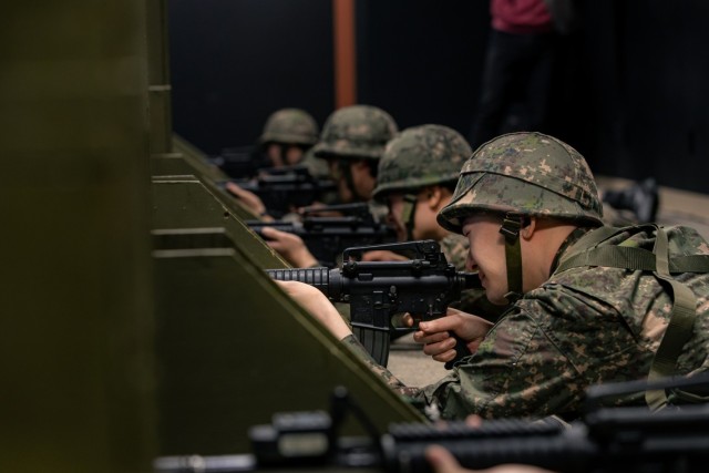 KATUSA Reservists conduct training on Camp Humphreys