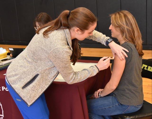 Fort Hamilton Hosts Annual Flu Shot Campaign