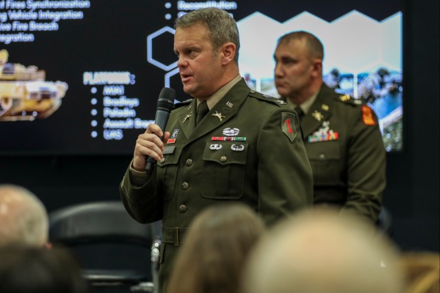 1st Infantry Division attends AUSA 2023