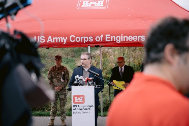 Buffalo District Hosts Groundbreaking at Buffalo Outer Harbor