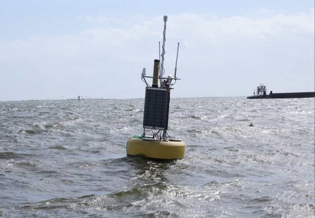 Mobile District & NOAA deploy data-collection buoy