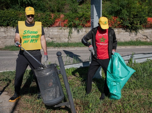 Vicenza Military Community clean up Sovizzo