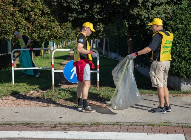 Vicenza Military Community clean up Sovizzo
