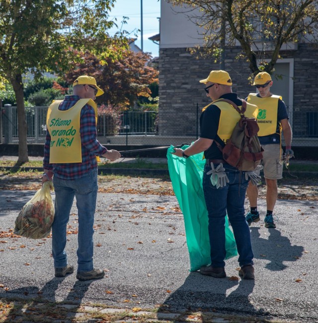 Vicenza Military Community clean up Sovizzo