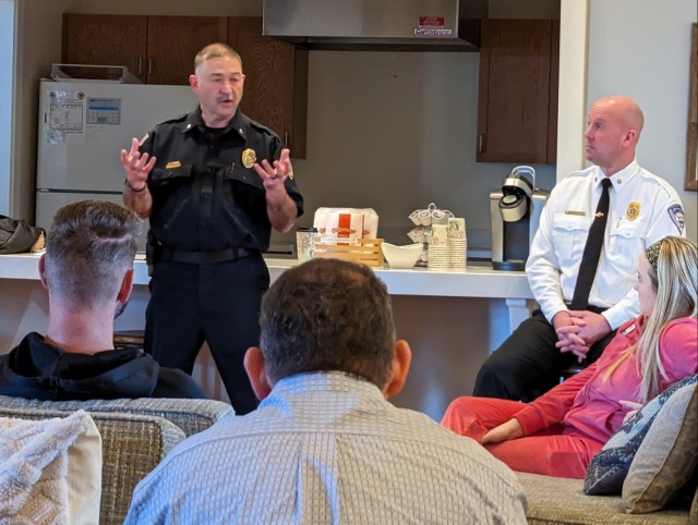 Fort Drum residents chat with DES chiefs on community issues