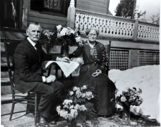 Mr. and Mrs. John Spicer – on their 50th Wedding Anniversary (March 6, 1923)