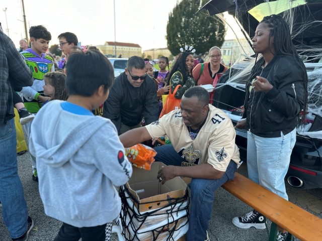 Ghouls and goblins descended upon Caserma Ederle for U.S. Army Garrison Italy’s trunk-or-treat Oct. 27, plus a few dinosaurs, princesses and superheroes.