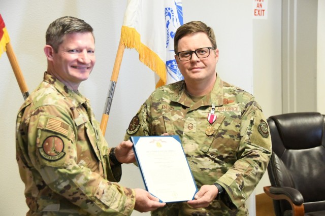 A retirement ceremony was held for U.S. Air Force Master Sergeant Alexander Davis (right) at YPG on November 2, 2023. During his two years at the U.S. Army Yuma Proving Ground, Davis admirably served as the Airborne Test Force’s (ATF) liaison...